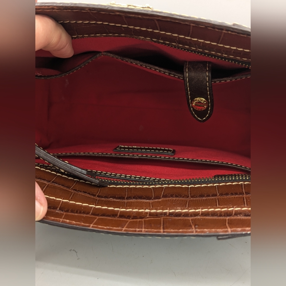 Dooney & Bourke Croco Charlotte Bag - Picture 11 of 13